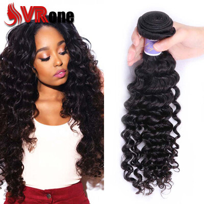 

Malaysian Deep wave Virgin Hair 4 Bundles Grade 7A Unprocessed Deep Curly Human Hair Weave Extensions Natural Color