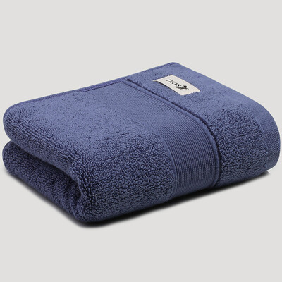 

Sanli combed cotton satin file star hotel thickened a large towel 35 × 76cm cotton soft absorbent wash face towel 165 grams of khaki