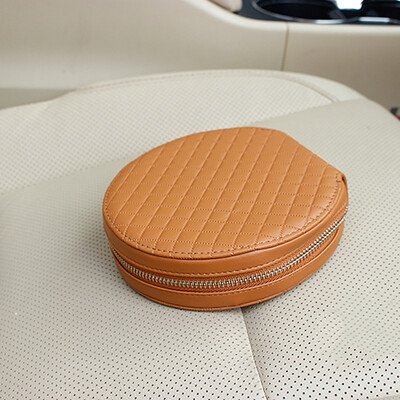 

Huazhuang car CD package CD package car car CD package car supplies CD package large capacity cute DVD package clip woven pattern CD bag black