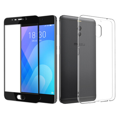 

[Kit] мембраны оболочки синий Charm Примечание 6 Meizu телефон оболочки отправить полный экран черный стальной пленка Meizu телефон устанавливает все включено ряд DROP мягкой оболочки / прозрачный