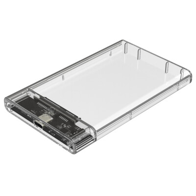 

Kingshare C25D 2.5 inch full view Type-C 3.1 mobile hard disk box transparent