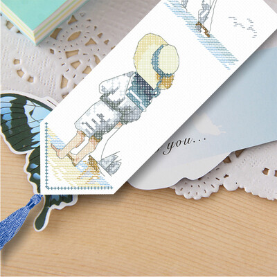 

embroider DIY DMC Cross stitch,Sets For Embroidery kits bookmark factory direct sale