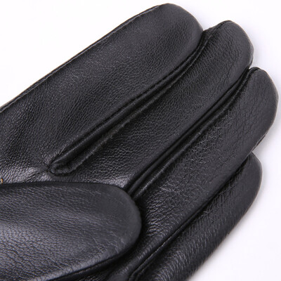 

Leather gloves mens sheep skin outdoor leisure