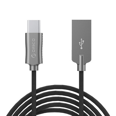 

ORICO (ORICO) HCU ТИП-С джинсовой плетеный провод телефонный кабель для зарядки USB 1 метр применяется проса 5S / Huawei P910 / V89 / слава черной пластины