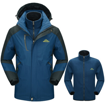 

Men Winter Jacket women Jacket Two-piece Warm and Comfortable Windproof waterproof Jacket