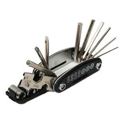 

Портативный 16 Функция велосипед ремонта Multi-Tool Инструменты MTB велосипед Kit Набор
