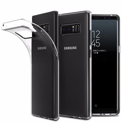 

КОЛА Samsung GALAXY Примечание 8 телефон оболочки прозрачной мягкой силиконовой оболочки ТПУ чехол для Samsung Galaxy Note8