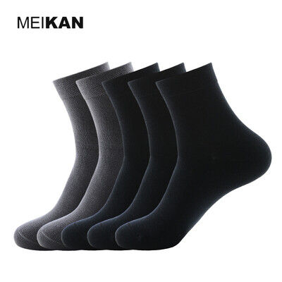 

MEIKAN 5Pair / lot Хлопок Красочные носки лодыжки Дышащие твердые цветные носки для обуви Короткие бегущие носки