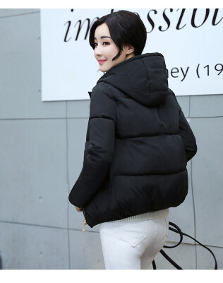 

Female short coat padded winter coat jacket fashion loose bread girl Korean version of clean cotton