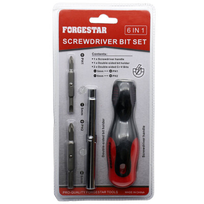 

Forgift Forgestar 6-in-1 multi-function screwdriver combination laptop screwdriver disassemble tool screwdriver