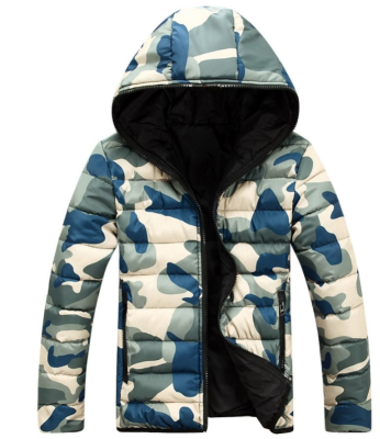 

Winter Men Jacket 2017 Brand Casual Warmth Camouflage Mens Jackets And Coats Thick Parka Men Outwear