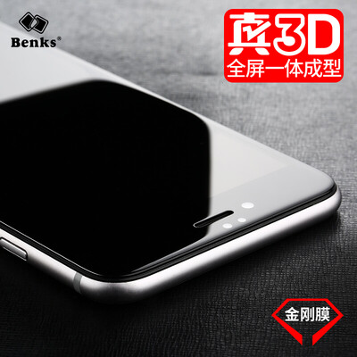 

Bangs Shi (Benks) Apple iPhone6s Plus полноэкранная закаленная пленка 3D-поверхность с полным покрытием стеклянной мембраны 6sPlus / 6P arc full coverage film black