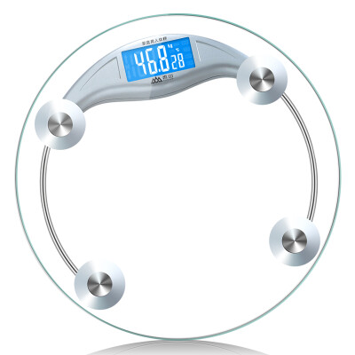 

SENSSUN EB823i Smart Body Weighing Scale Elctric Weight Scale with Thicker Faceplate White