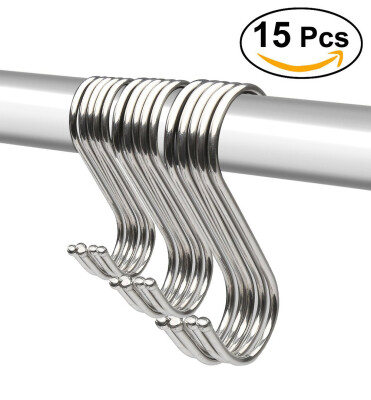 

Hooks, Large Hanging Hooks Hangers 5Inch for Kitchen Bathroom Bedroom Office - 15pcs in Pack