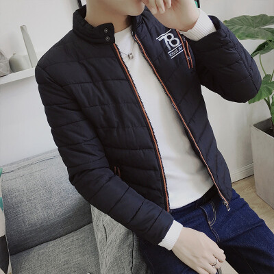 

Winter new men stand up cotton tulips young men wear cotton jacket jacket