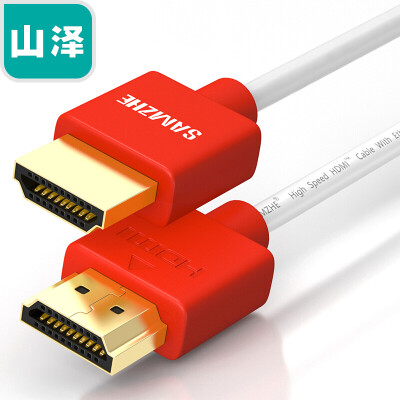

Shanze SAMZHE SM-730 ultra-fine gold-plated exquisite version 20 HDMI digital high-definition line 3 m support ultra-clear 2k 4k resolution 3D function