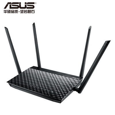 

Asustek (ASUS) RT-AC1200GU двойной Gigabit Смарт 1200M двухдиапазонный беспроводной маршрутизатор