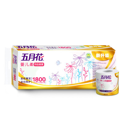 

May Flower (May Flower) toilet paper baby soft 3 layer 180g core roll paper * 10 volumes