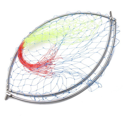 

Hermit stainless steel diameter 50cm nylon silk copy head (no copy rod) fishing gear fishing supplies