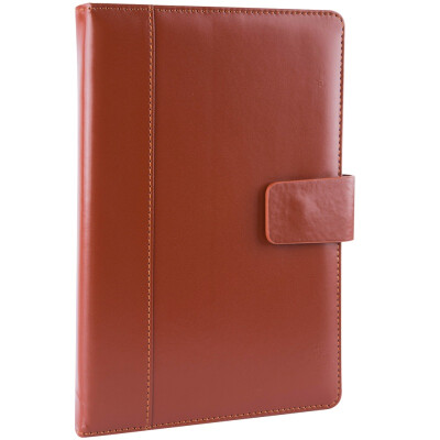 

Guangbo GuangBo 16K144 Zhang business leather notepad notebook stationery elegant deduction buckle brown GBP16735