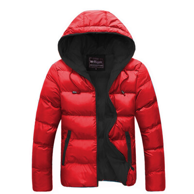 

Winter Men Jacket 2017 New Brand High Quality Candy Color Warmth Mens Jackets And Coats Thick Parka Men Outwear