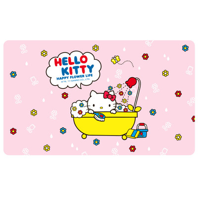

Guangbo GuangBo writing table pad 600 360mm large mouse pad Hello Kitty bubble bath KT91881