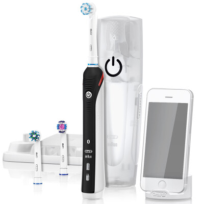 

Braun (Braun) Ou Le B electric toothbrush 6500 (black) iBrush 3D sound wave Bluetooth smart toothbrush