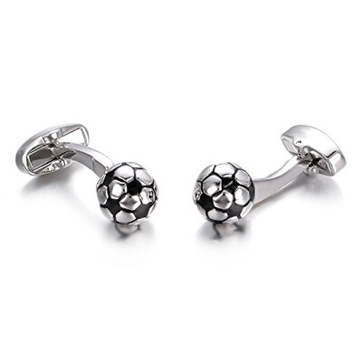

Yoursfs Soccer Cufflinks 3D For Soccer Players Football Fans Shirt Cuff