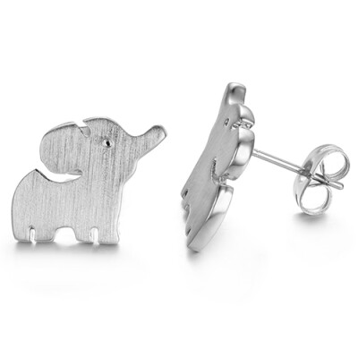 

Yoursfs Cute Elephant Animal Studs Earrings for Girl Fashion Beauty Accessories