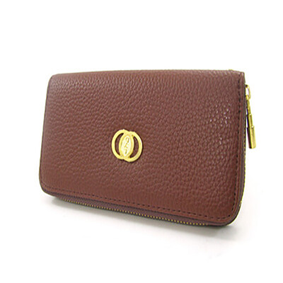 

2017 new lady wallet single pull lady wallet litchi pattern solid color wallet long paragraph ladies wallet