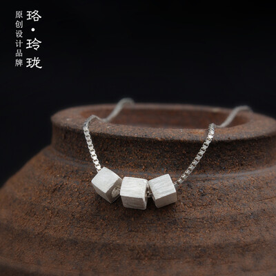 

Luo Linglong s925 sterling silver necklace fashion women pendant necklace jewelry