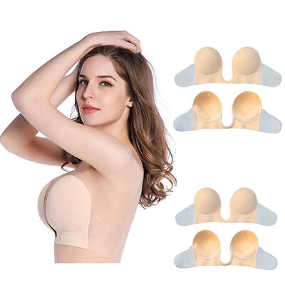 

Silicone Gel Invisible Bras Self-adhesive Stick On Push Up Strapless Backless