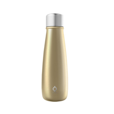

Xiaoguai SGUAI G5 smart cup reminder drinking water display temperature dustproof waterproof 304 stainless steel vacuum portable men&women insulation Cup 400ML gold