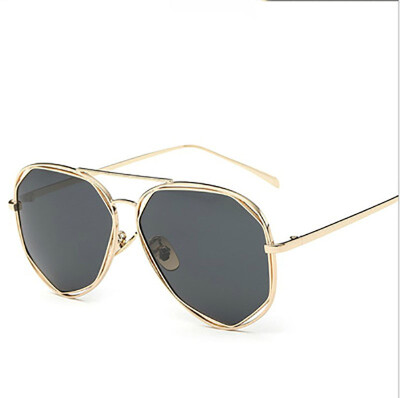 

New lady polarized sunglasses Barbie powder sunglasses metal glasses