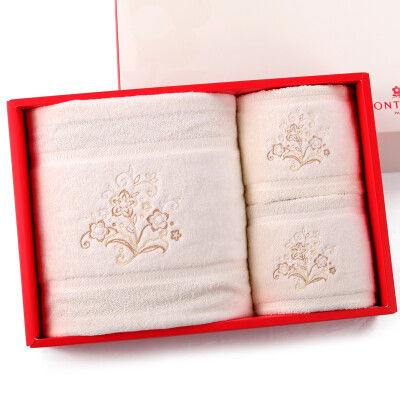 

MONTAGUT pure color face towel bath towel