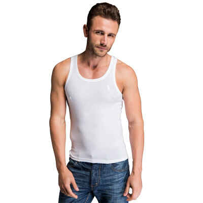 

Playboy Vest Men &39s Cotton Slim Leisure Sports Bottom T - shirt