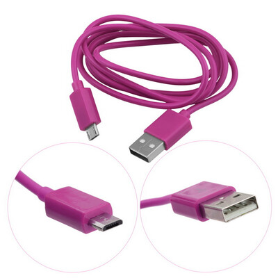 

1м 3 фута круглый V8 с USB к micro USB зарядка кабель для передачи данных для Samsung и HTC и Motorola