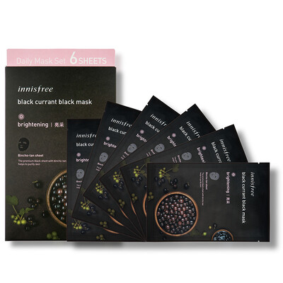 

Innisfree черный чай Carbon Black Mask [жизнь] 23МЛ * 6 Пьян