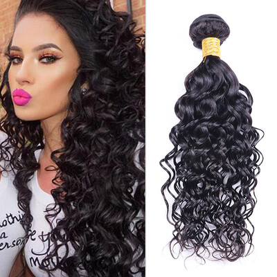 

Indian virgin human hair Water Wave bundles Indian Virgin Hair Ocean Wave 3pcs Indian Curly Wet&Wavy Human Hair Extensions
