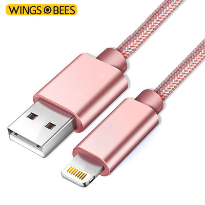 

Кабель Lightning для зарядки и передачи данных Wings of Bees
