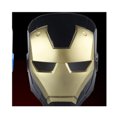 

LED Glowing Superhero Children Mask Spiderman Iron Man Hulk Batman Party Cartoon Movie Mask For Children's Day Cosplay