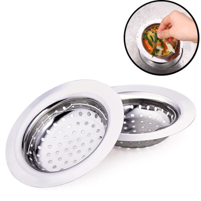 

Kitchen Sink Strainer, Stainless Steel Sink Drains Strainers with Handle 4.5inch Good for Trapping Food Particles - 2pcs