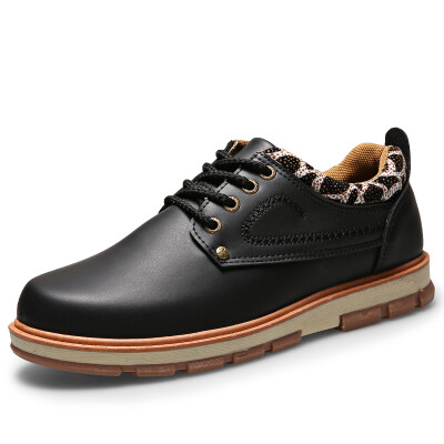 

low cut leather shoes, Breathable casual shoes, Men's shoes