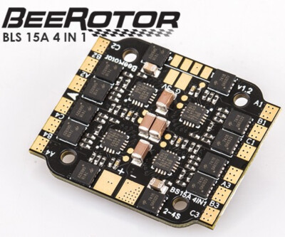 

BeeRotor BS15A 4in1 OneShot/MultiShot/DSHOT/ BLHeli_S ESC 2-4S