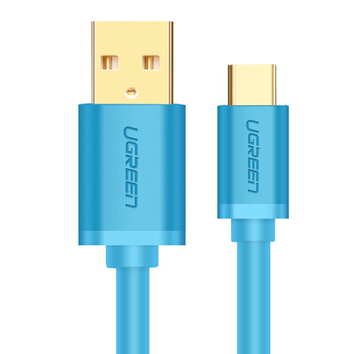 

Кабель Type-C для зарядки и передачи данных UGREEN 3м синий