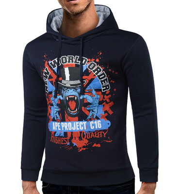 

Brand 2017 Hoodie Creative Magician Printing Hoodies Men Fashion Tracksuit Male Sweatshirt Off White Hoody Mens Purpose Tour XXL