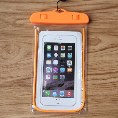 

Home Living Mobile Phone Waterproof Bag Travel Night Luminous Swim Portable Storage B73