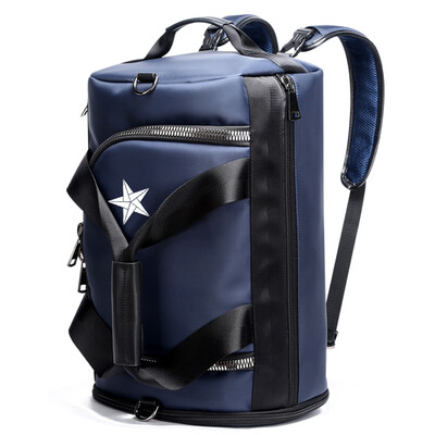 

Bo brand bopai multi-function travel bag casual shoulder bag large-capacity sports training mens backpack fitness luggage handbag blue 732-005792
