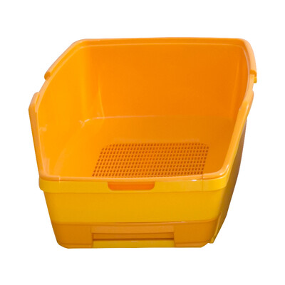 

Дисней Alice кошка туалет Делюкс закрытый ящик для мусора кошки туалет двойной ТИН-530FT Винни-Пух