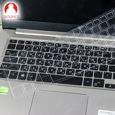 

Snowkids ASUS laptop to thin clear keyboard membrane TPU protective film transparent application ASUS Flying Fortress exclusive Edition II FX53VD etc